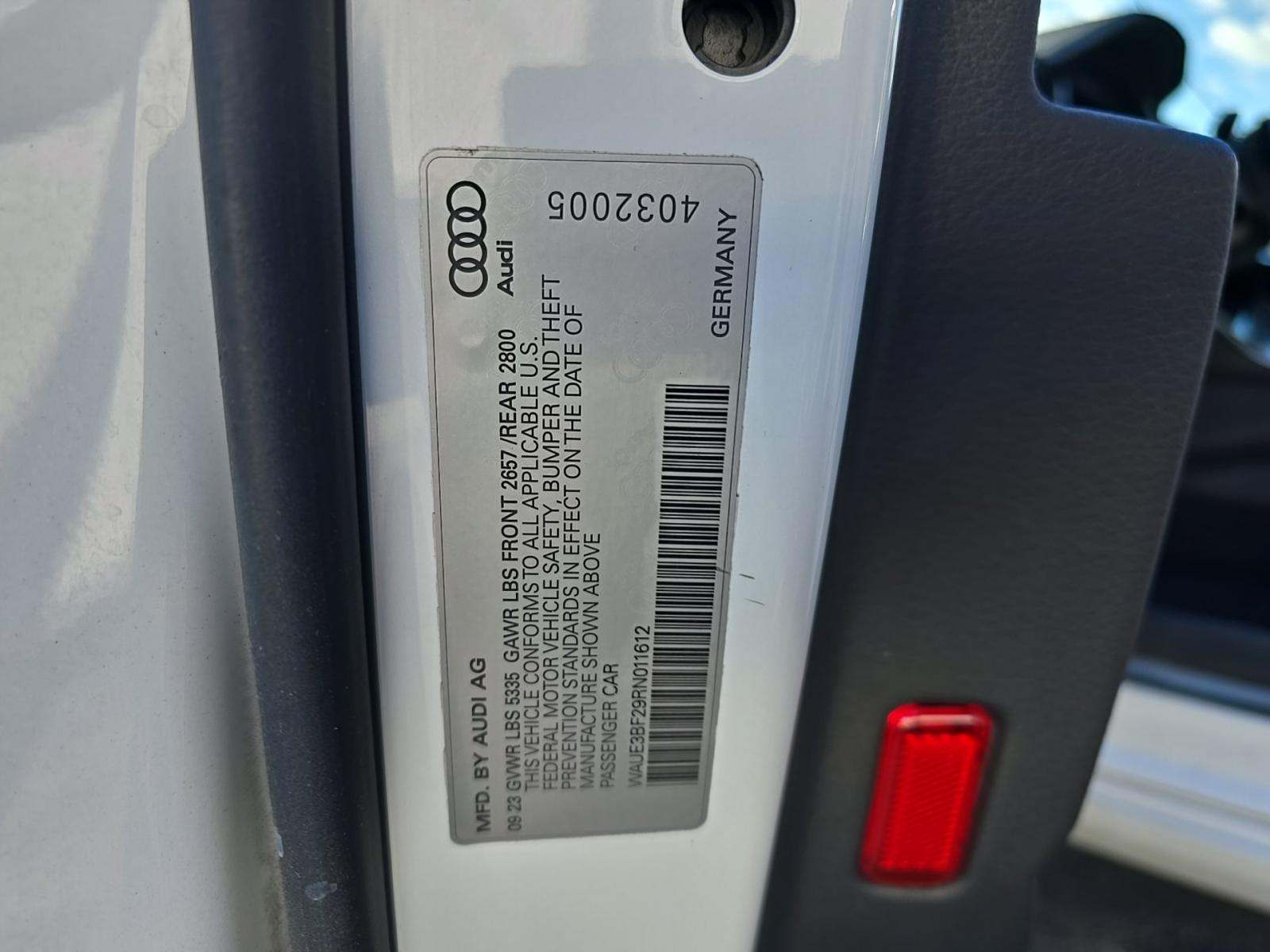 2024 Audi A6 Premium Plus AWD