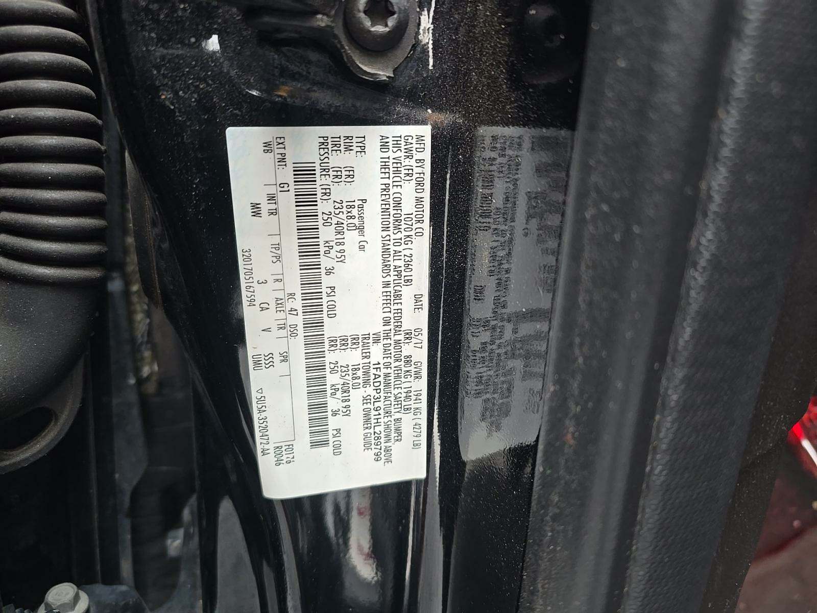 2017 Ford Focus ST FWD