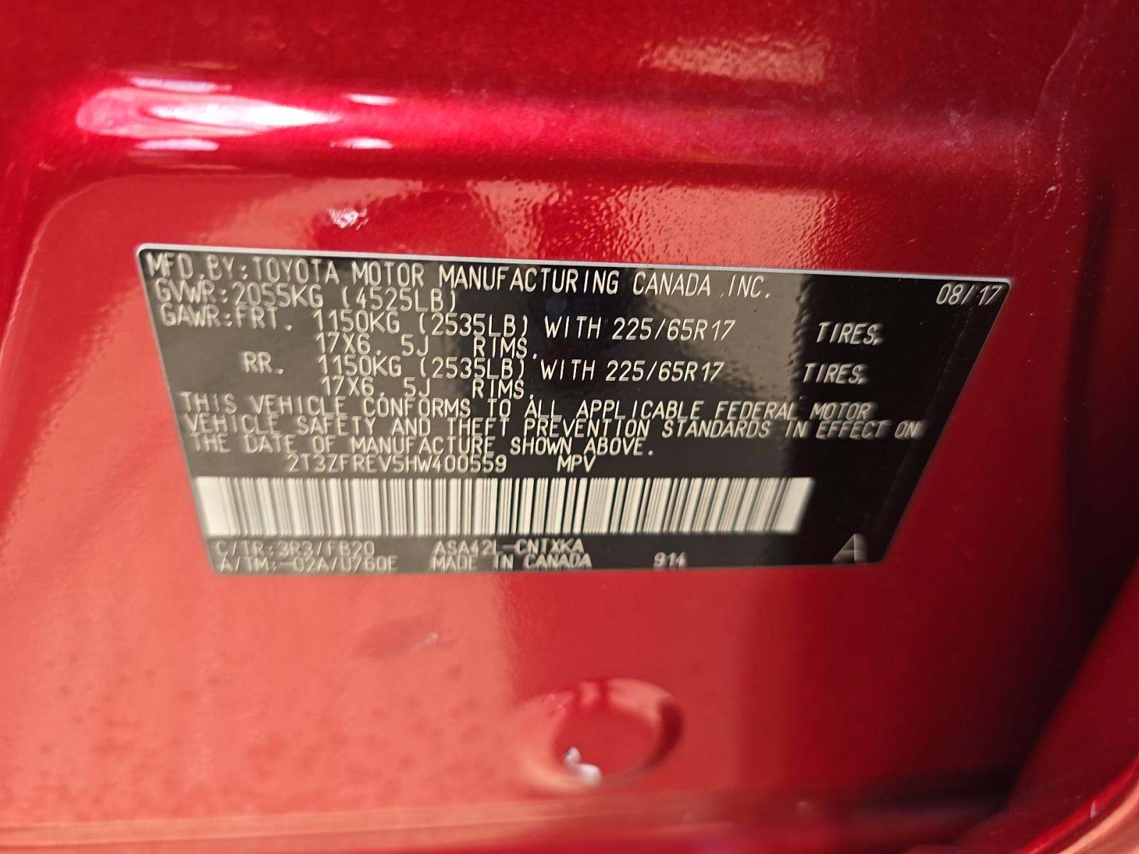 2017 Toyota RAV4 LE FWD