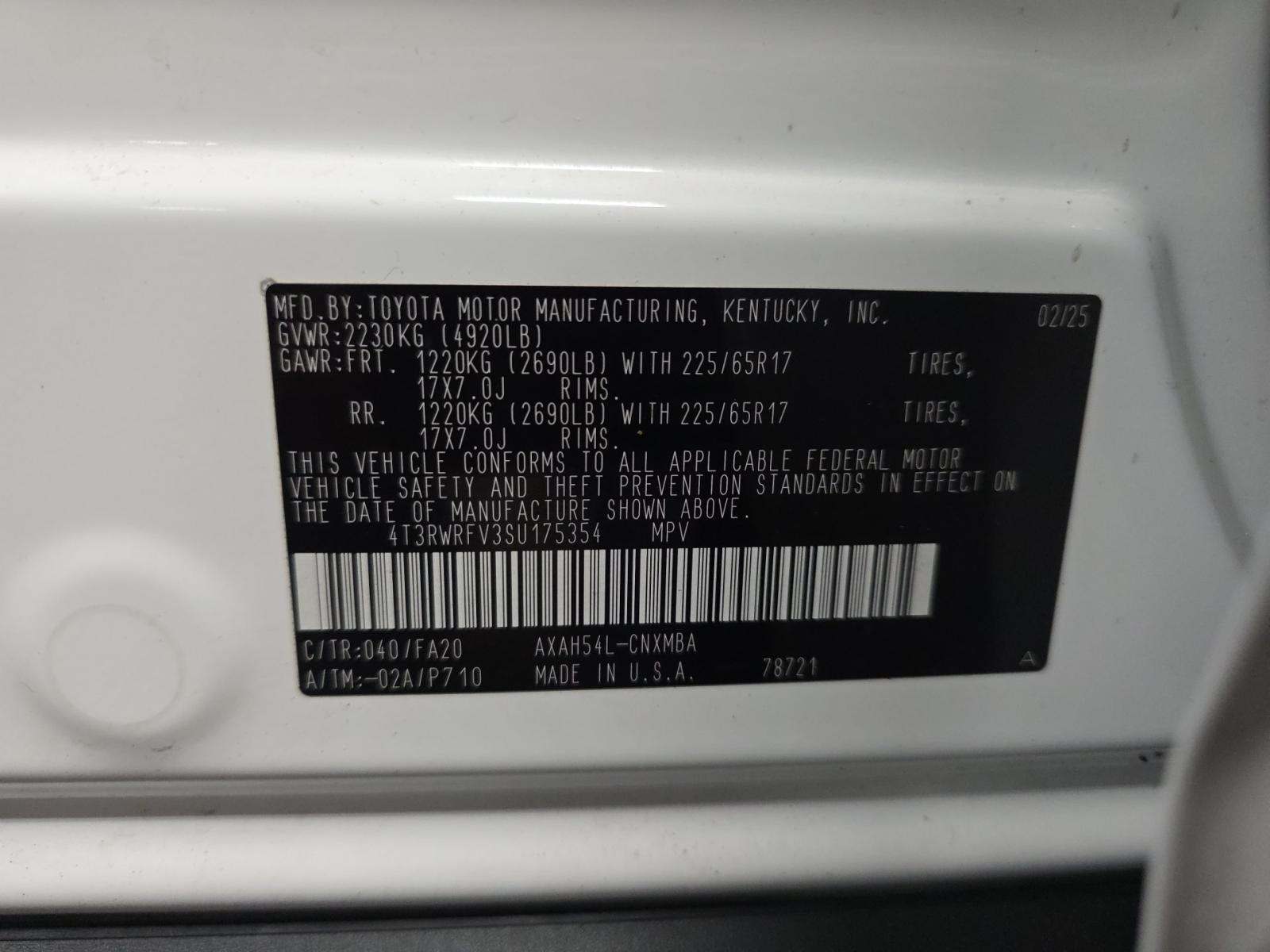 2025 Toyota RAV4 Hybrid XLE AWD