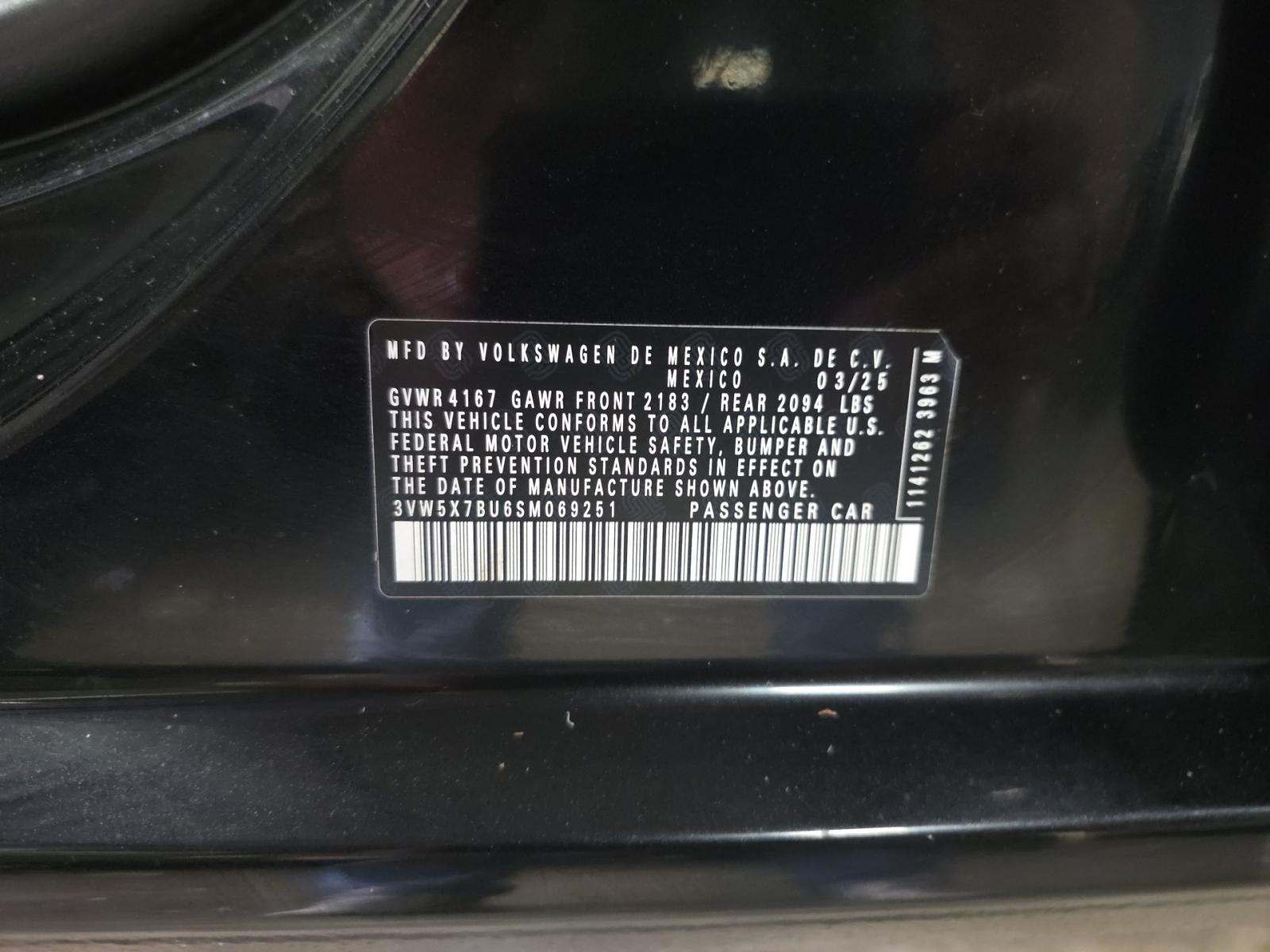 2025 Volkswagen Jetta 1.5T S FWD