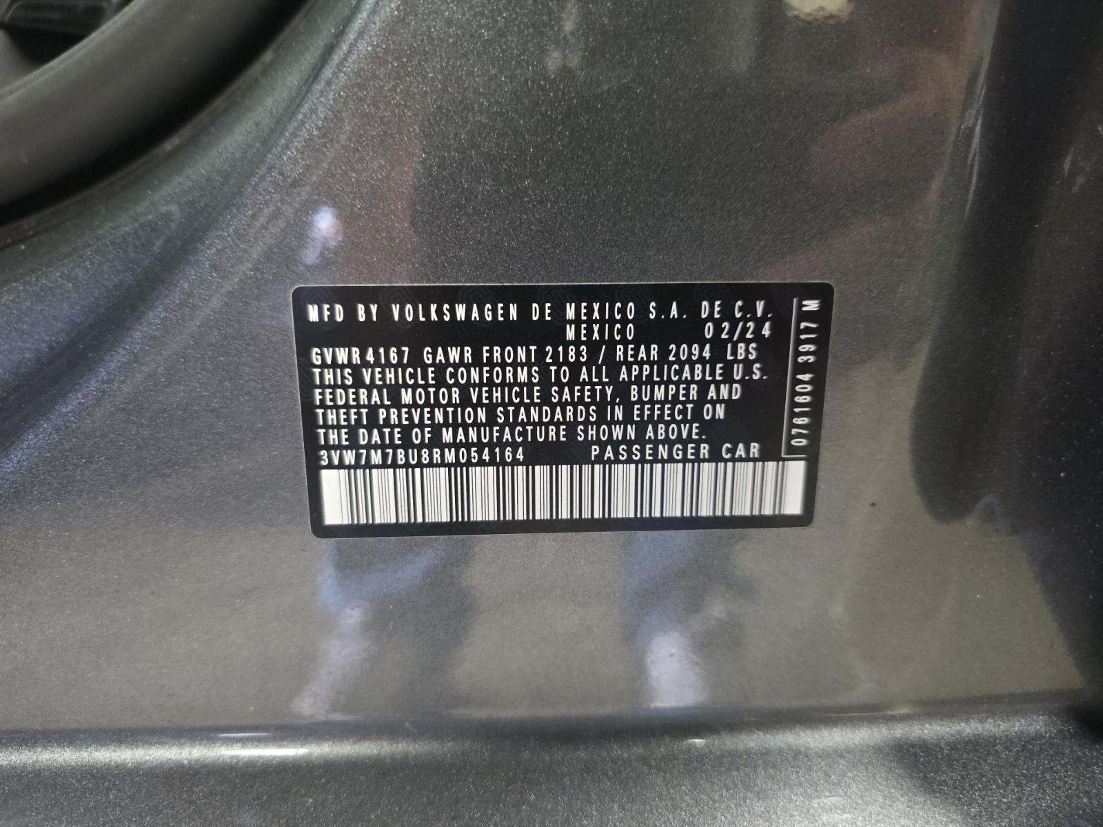 2024 Volkswagen Jetta 1.5T SE FWD