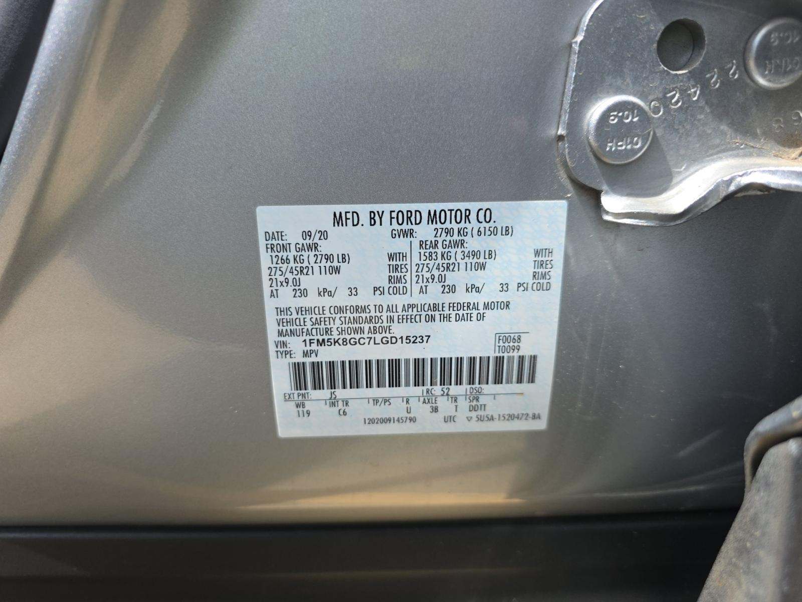 2020 Ford Explorer ST AWD