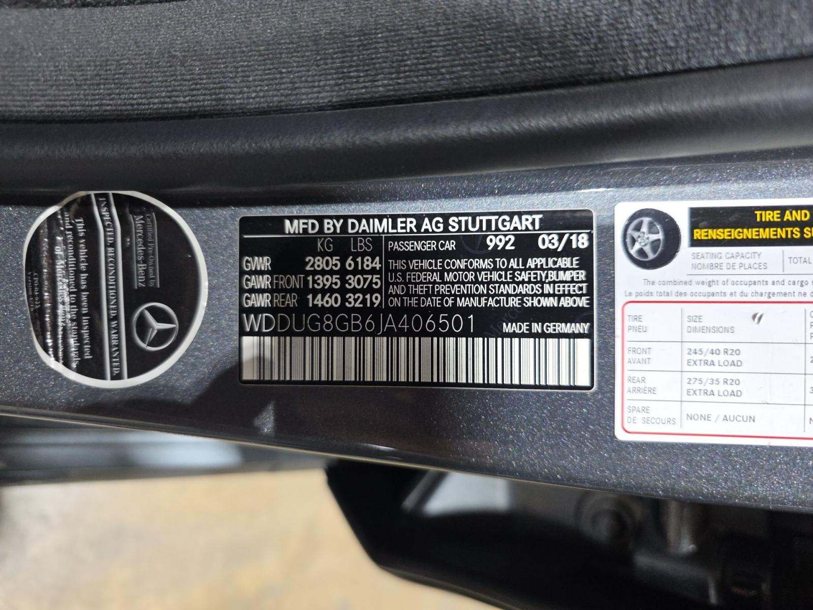 2018 Mercedes-Benz S-Class S 560 AWD