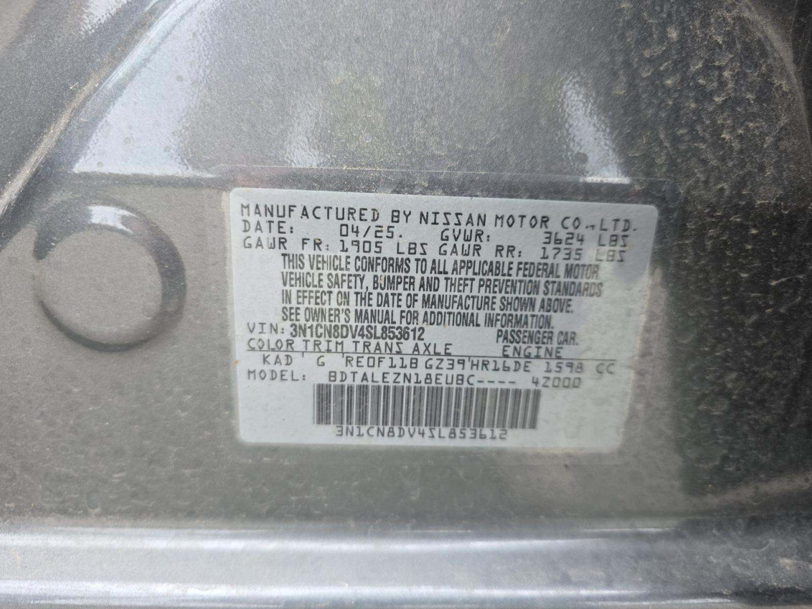 NISSAN VERSA - 5