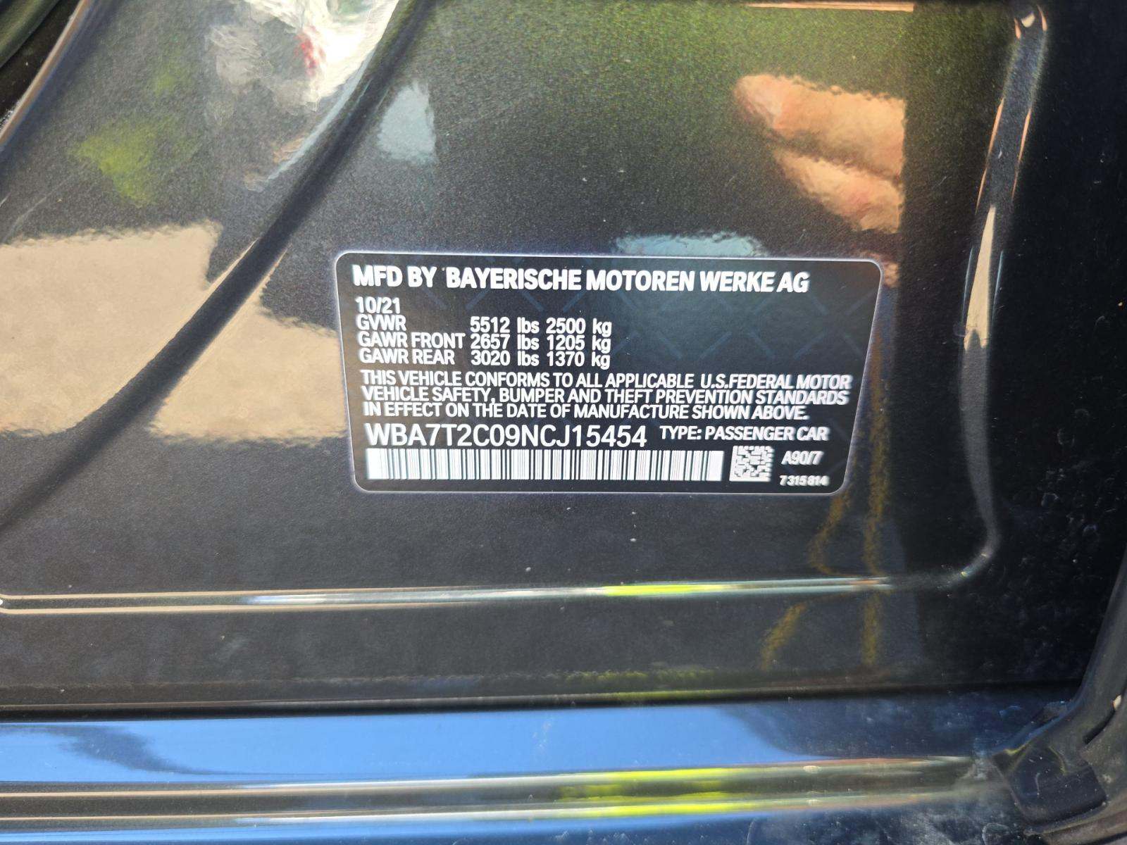 2022 BMW 7 Series 740i RWD