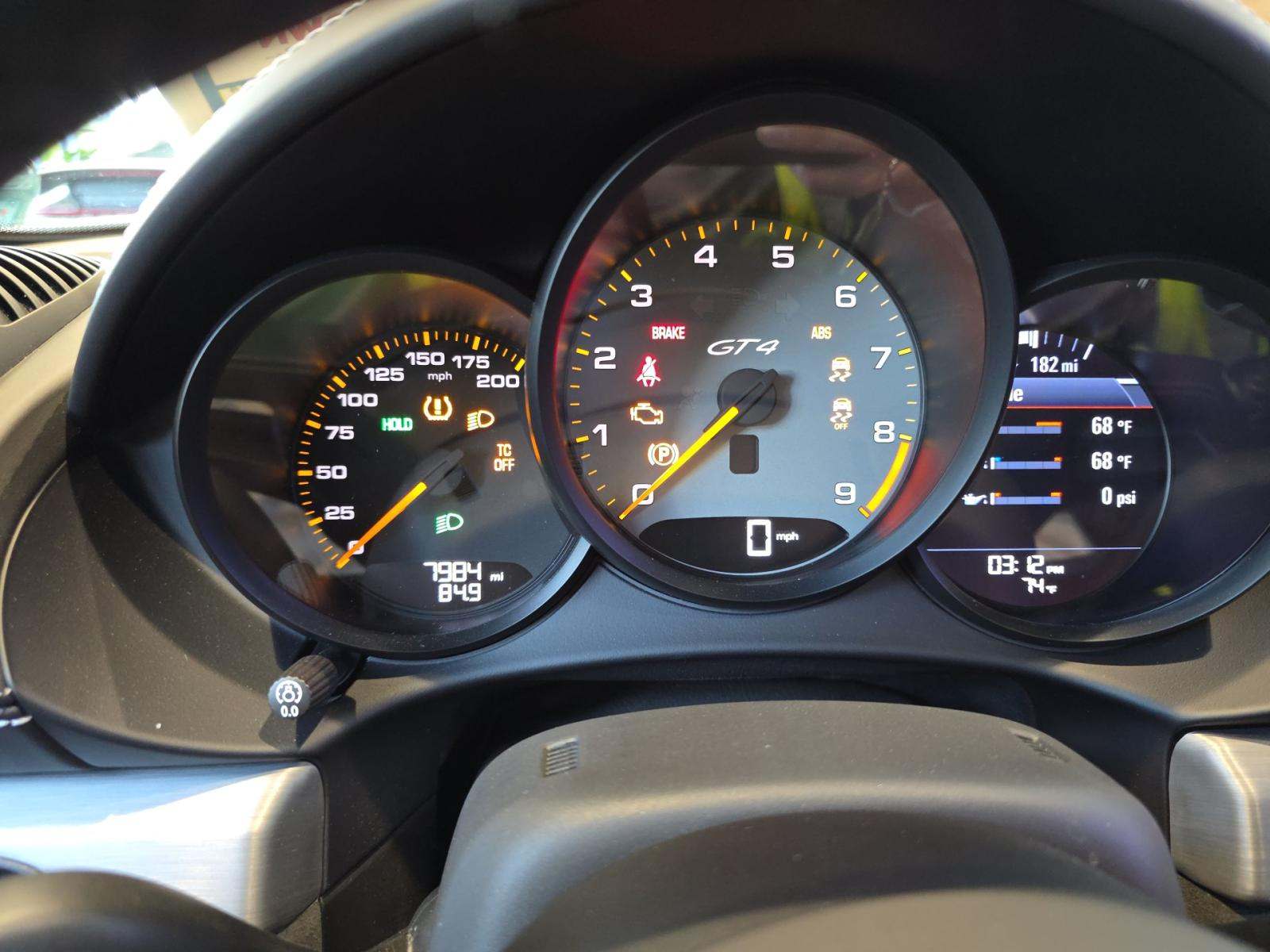 2020 Porsche 718 Cayman GT4 RWD