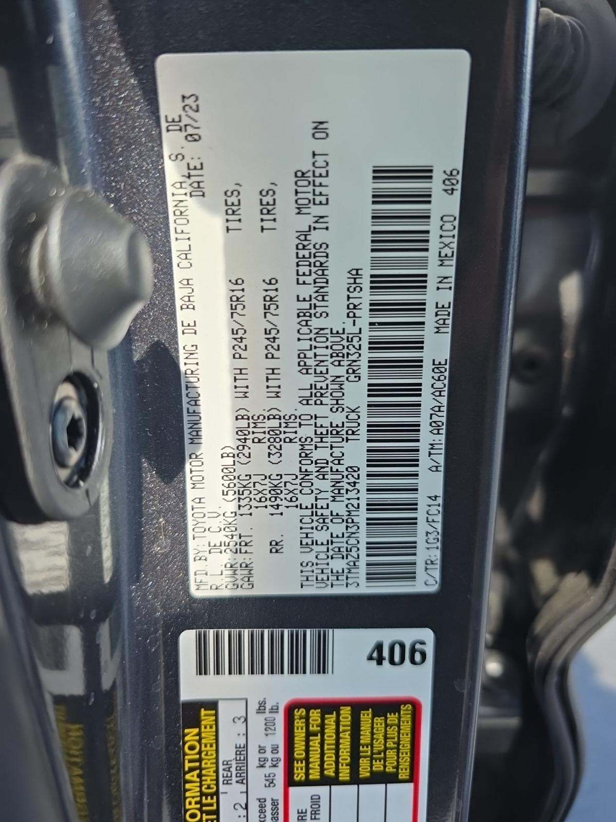 2023 Toyota Tacoma SR5 RWD