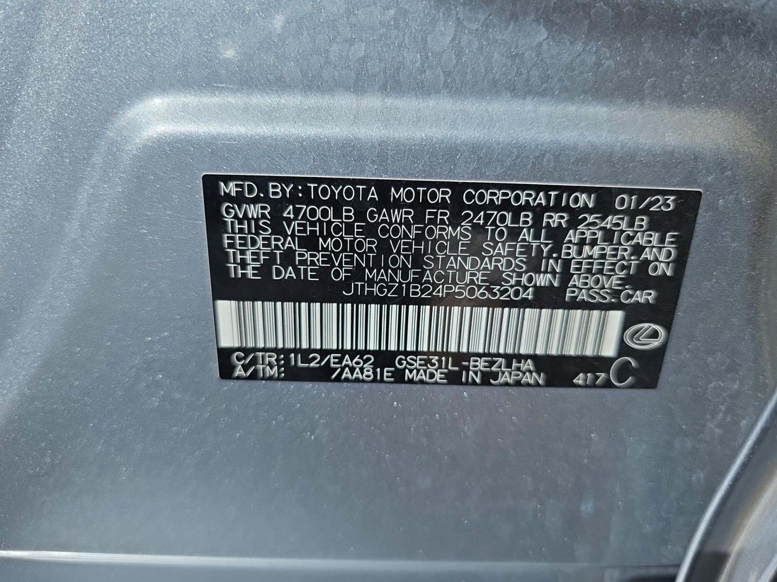 2023 Lexus IS IS 350 F SPORT RWD