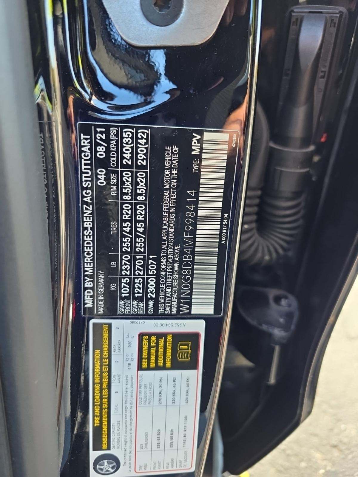 2021 Mercedes-Benz GLC GLC 300 RWD