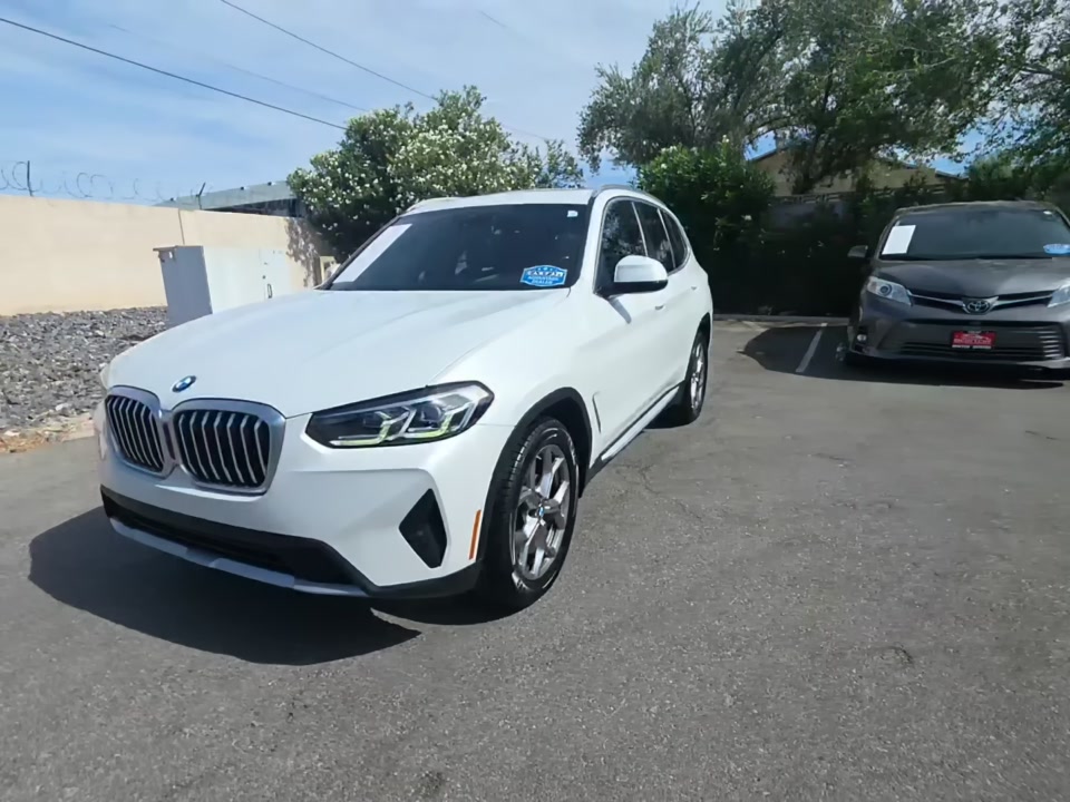 2022 BMW X3 sDrive30i RWD