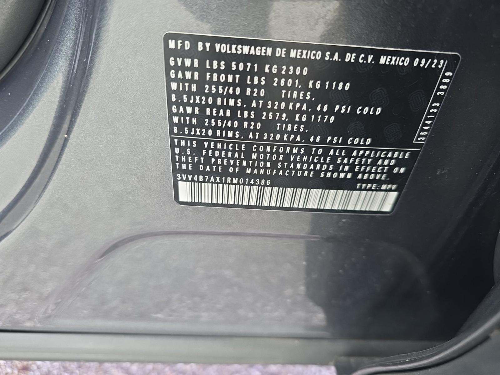 2024 Volkswagen Tiguan 2.0T SEL R-Line AWD