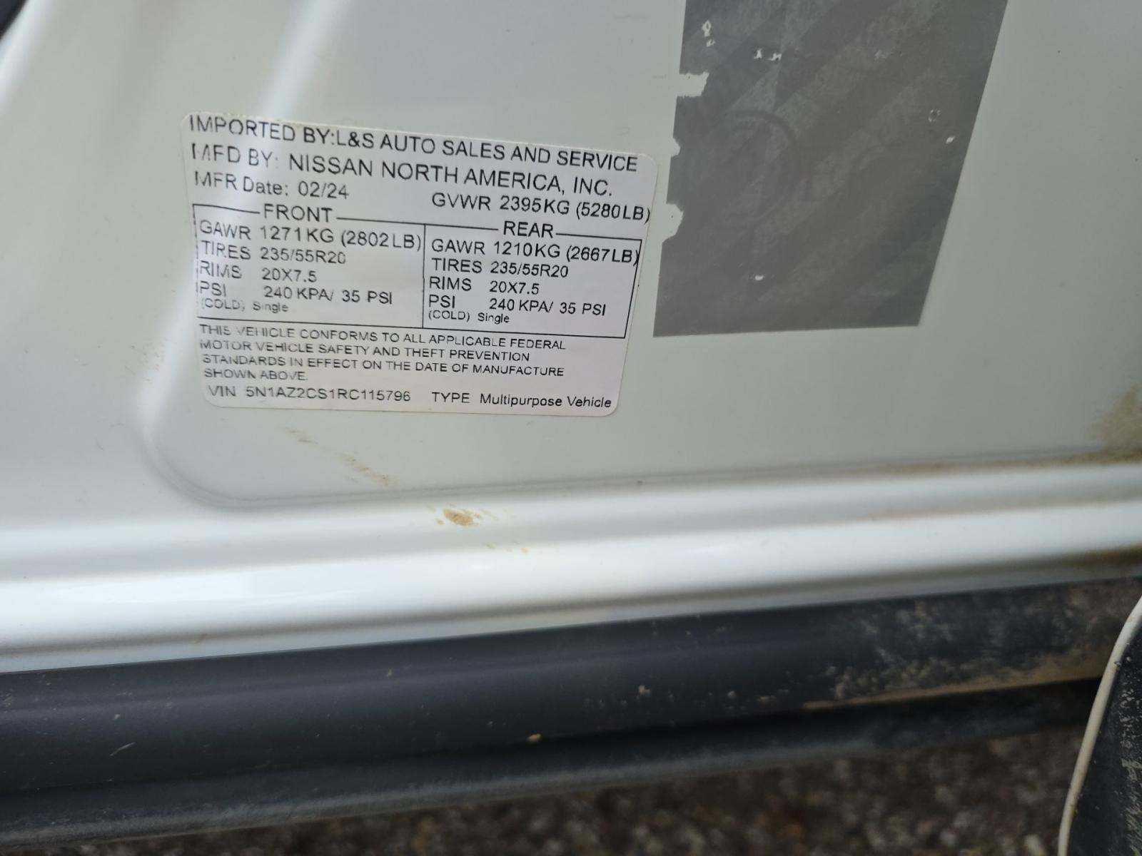 2024 Nissan Murano SL AWD