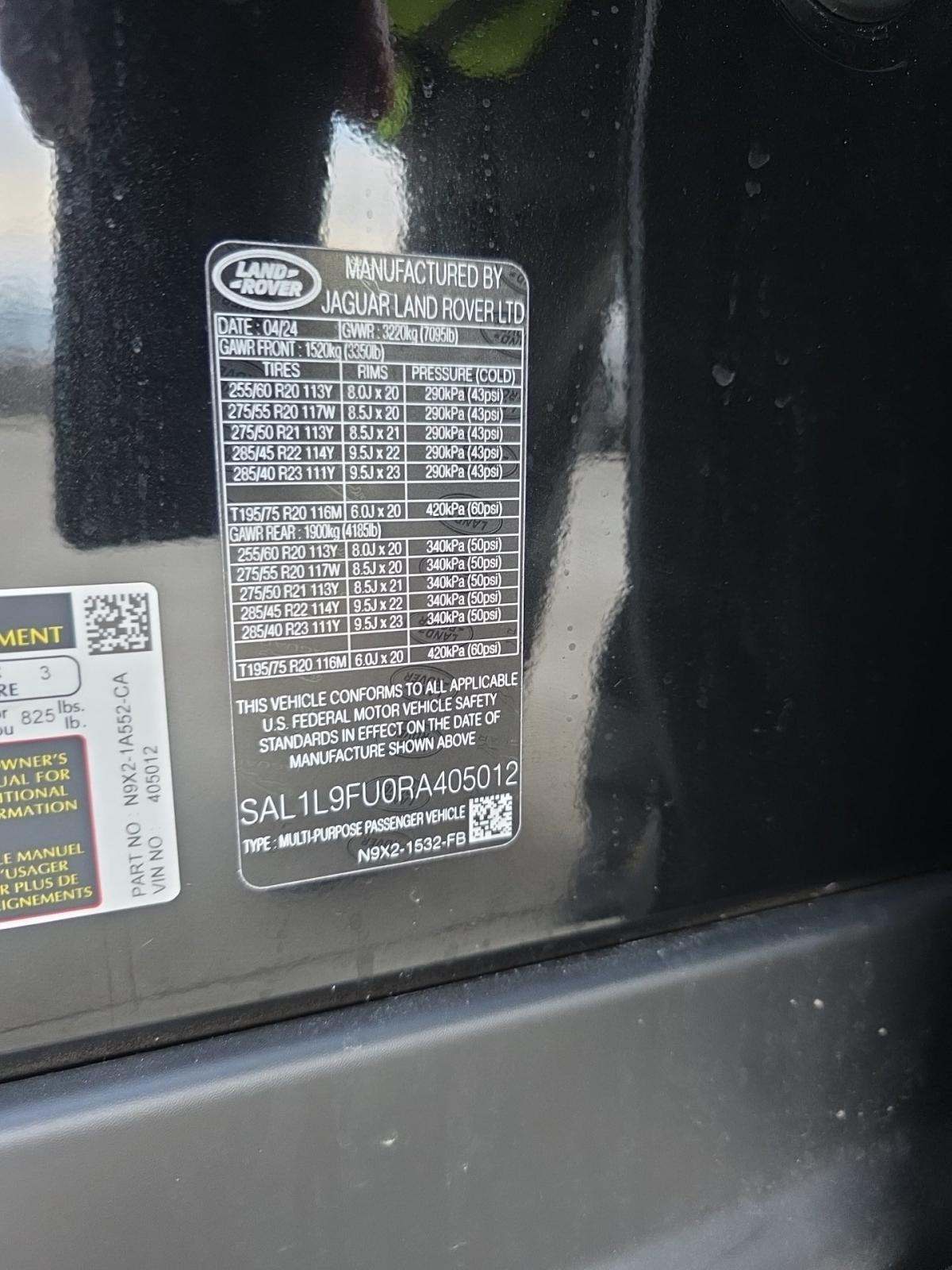 2024 Land Rover Range Rover Sport Dynamic SE AWD