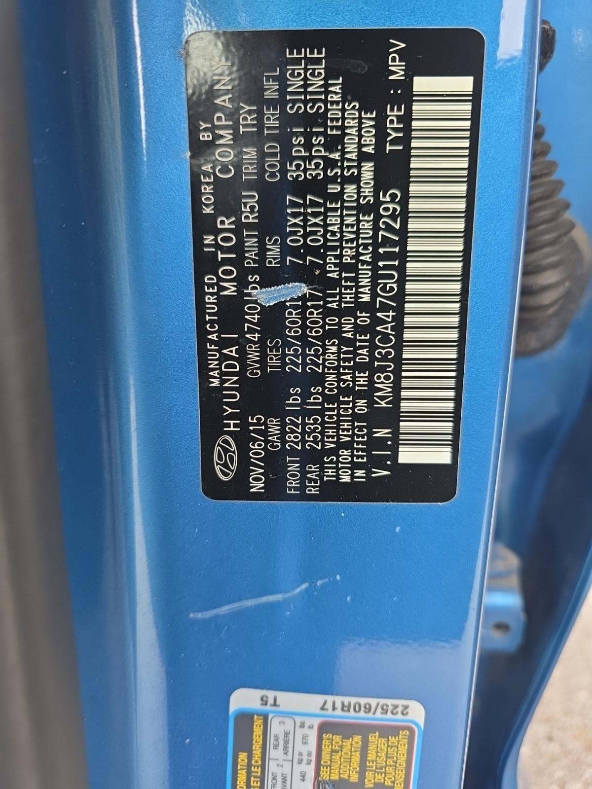 2016 Hyundai Tucson SE AWD