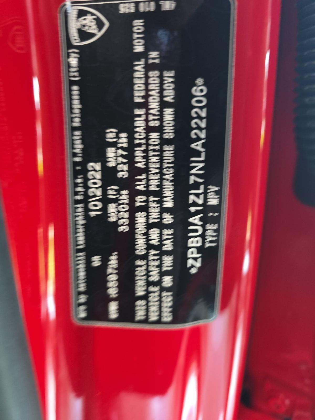2022 Lamborghini Urus Pearl Capsule AWD