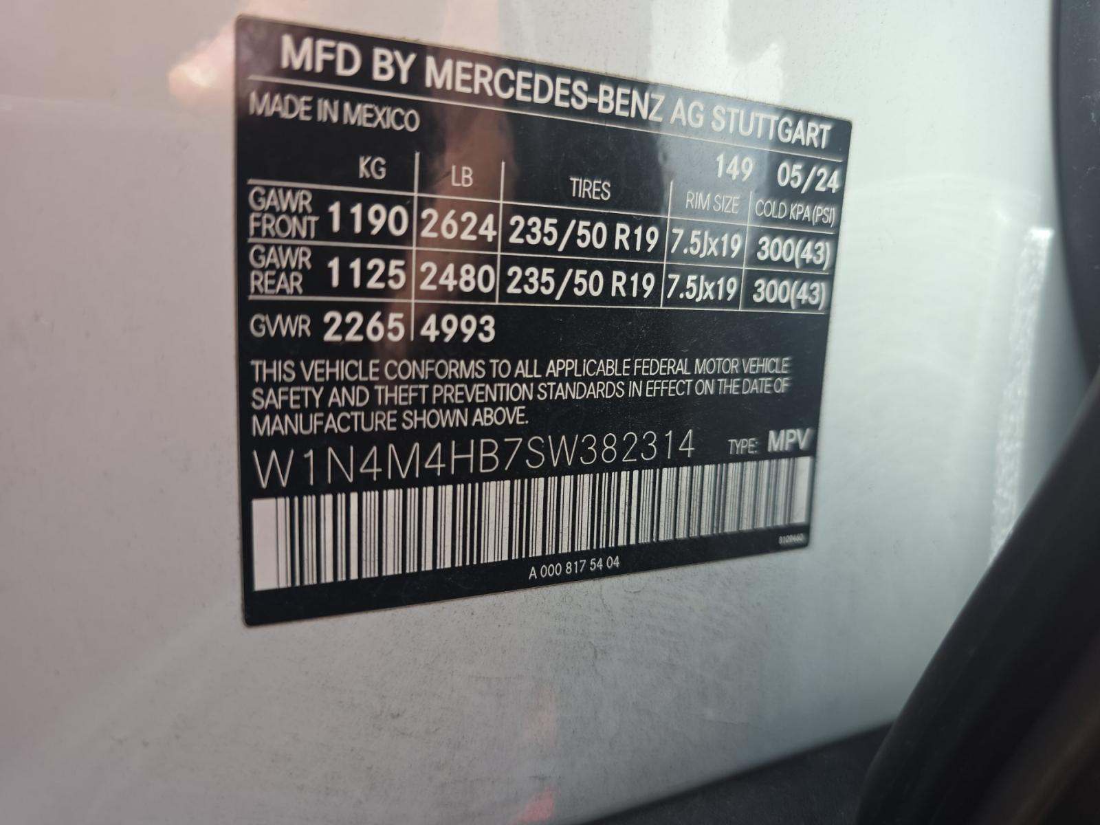 2025 Mercedes-Benz GLB GLB 250 AWD