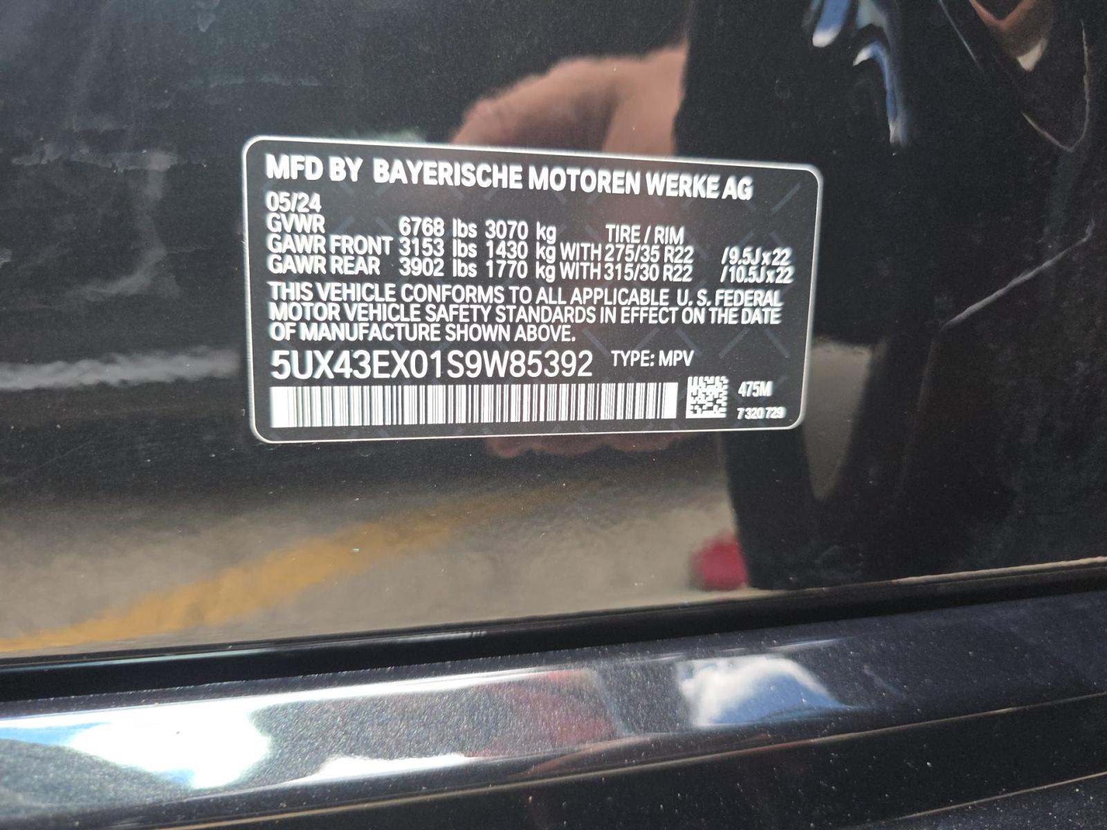 2025 BMW X6 M60i xDrive AWD