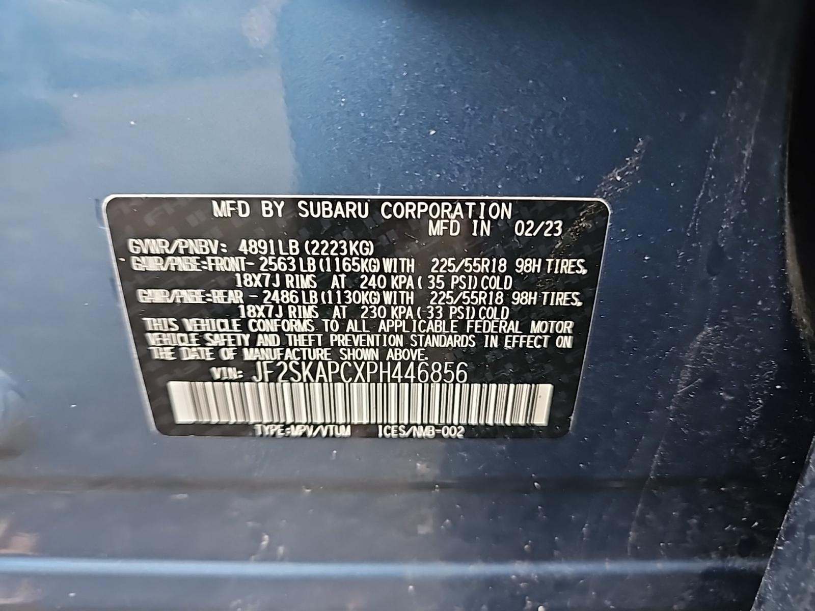 2023 Subaru Forester Limited AWD