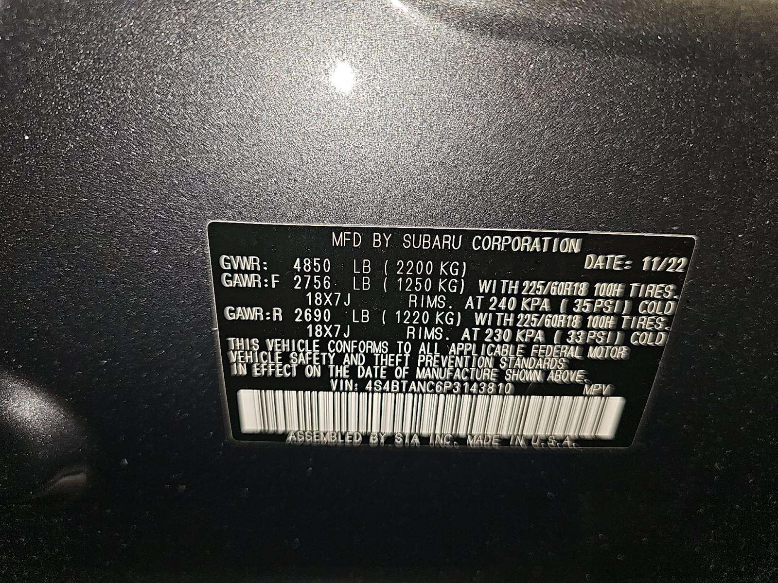 2023 Subaru Outback Limited AWD