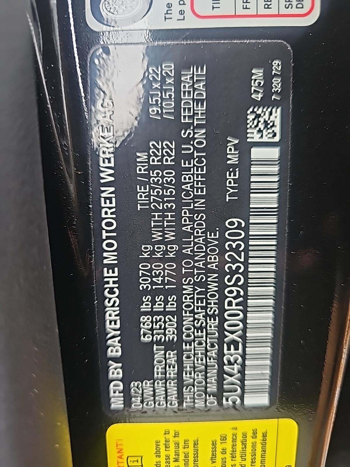 2024 BMW X6 M60i xDrive AWD