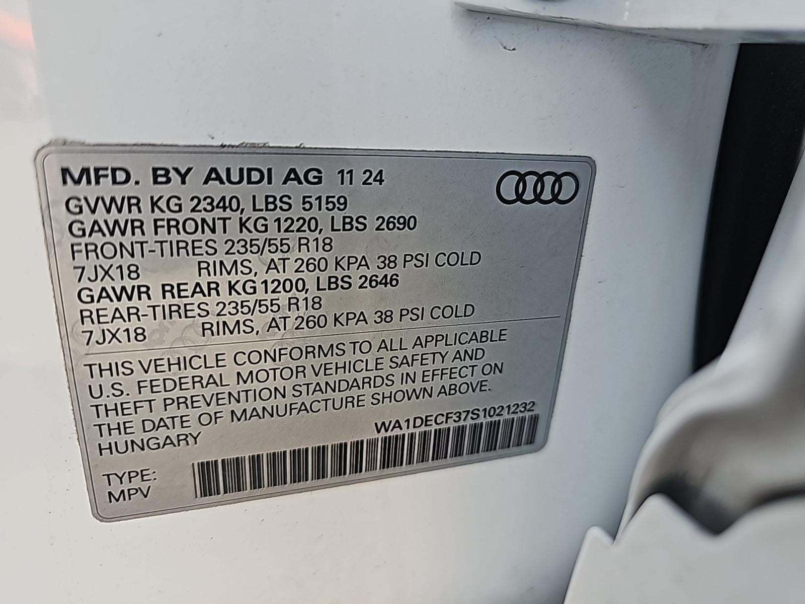 2025 Audi Q3 S line Premium AWD