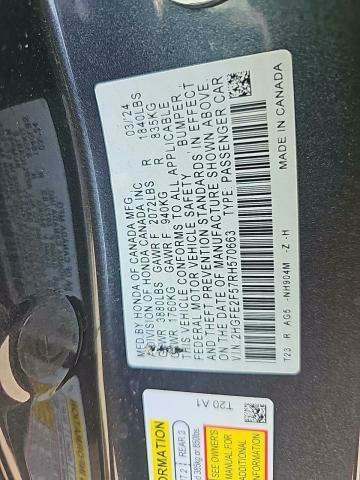 2024 Honda Civic Sport FWD
