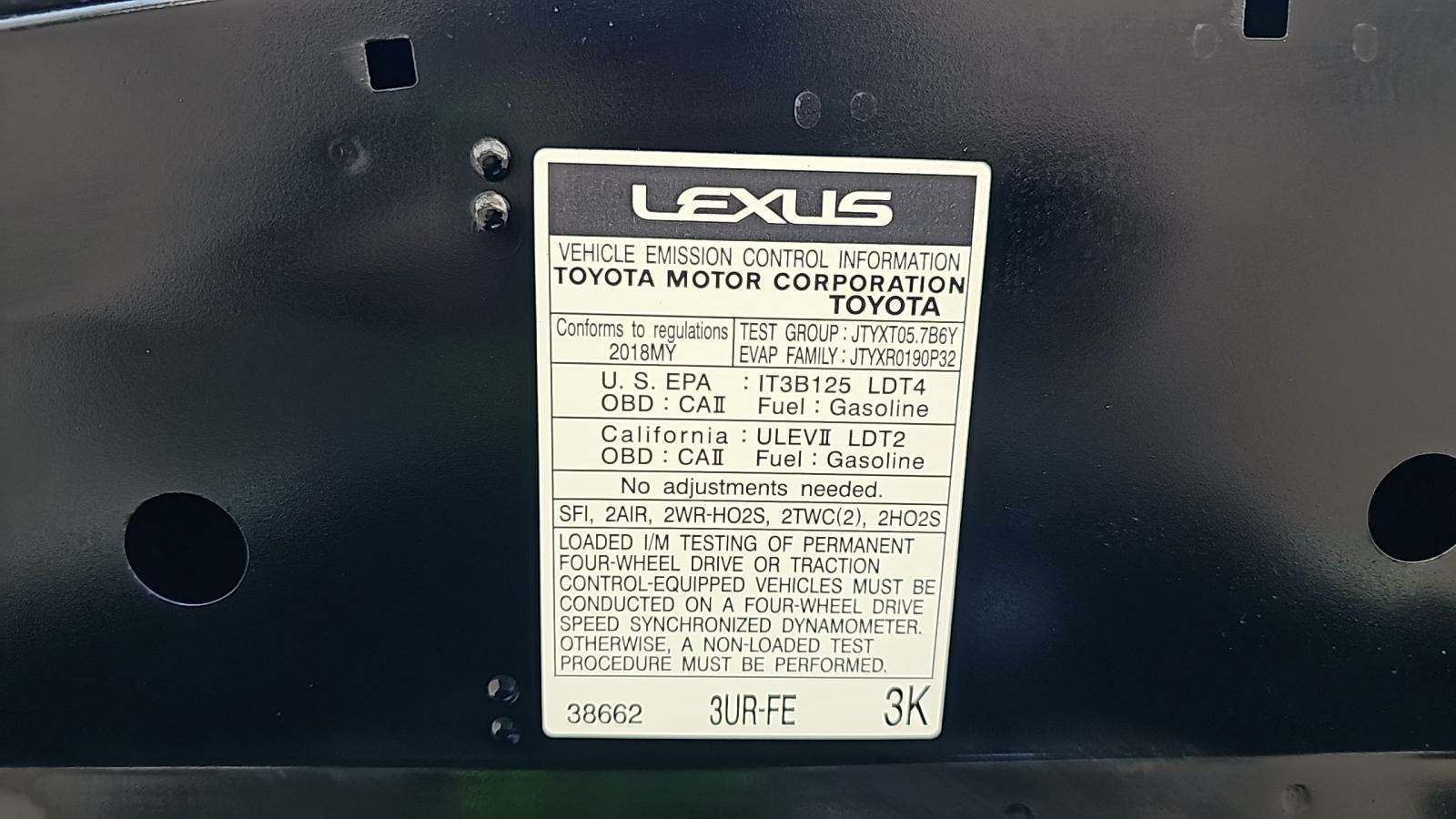 2018 Lexus LX LX 570 AWD