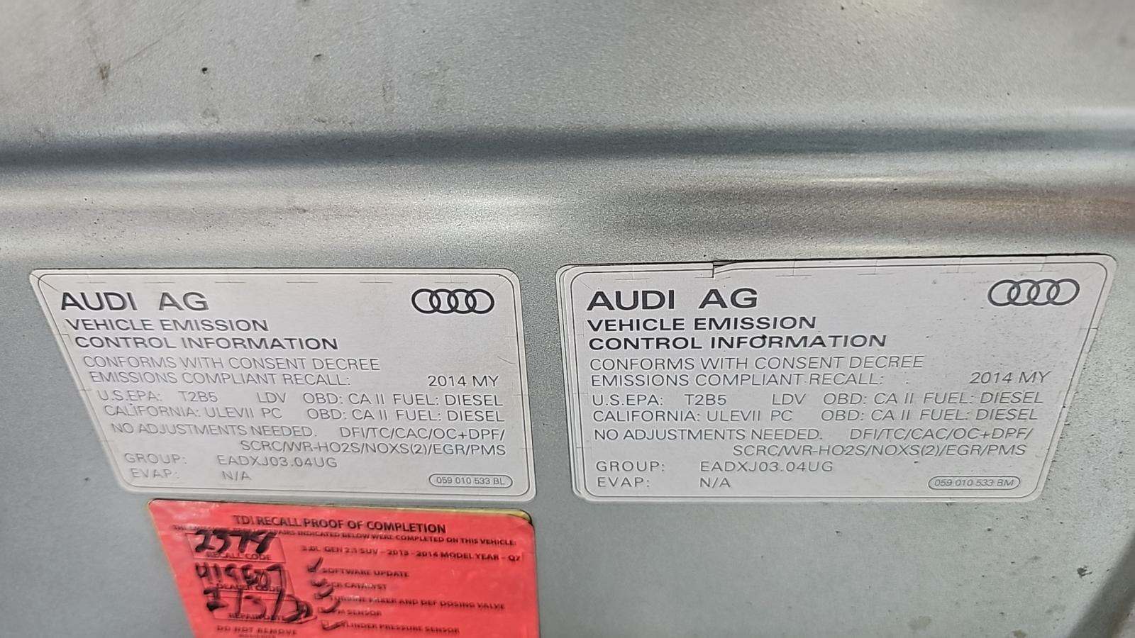 2014 Audi A6 3.0L TDI Premium Plus AWD