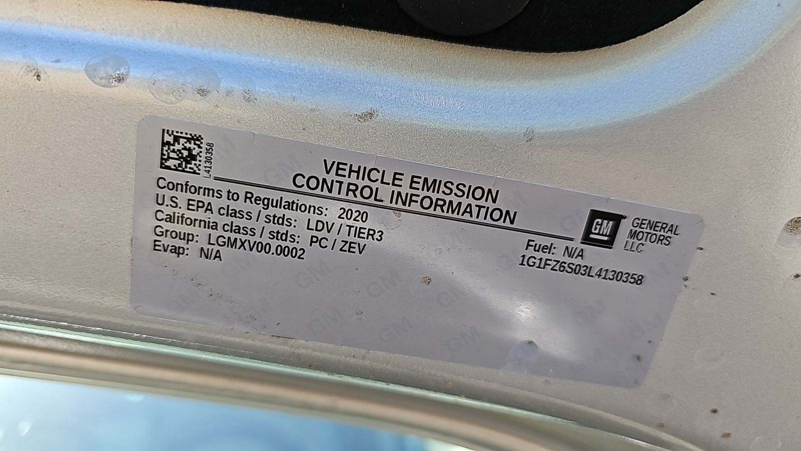 2020 Chevrolet Bolt EV Premier FWD