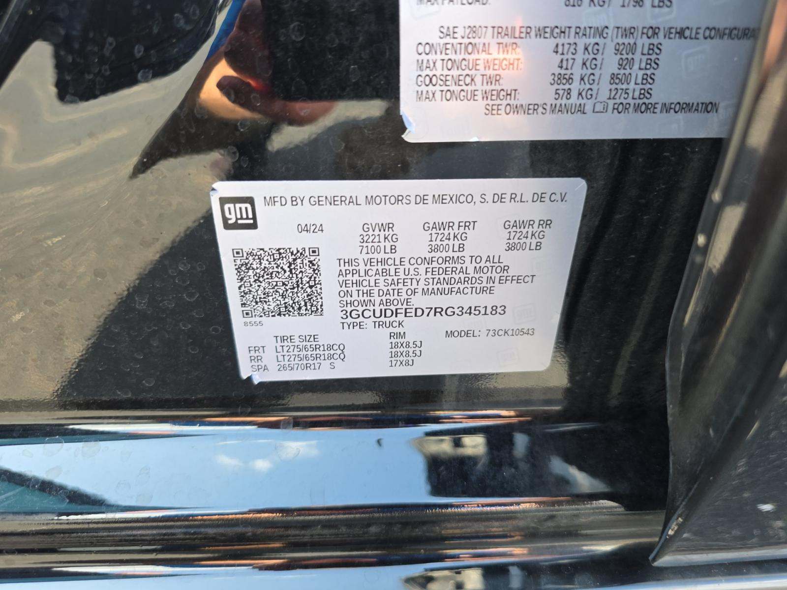 2024 Chevrolet Silverado 1500 LT Trail Boss AWD