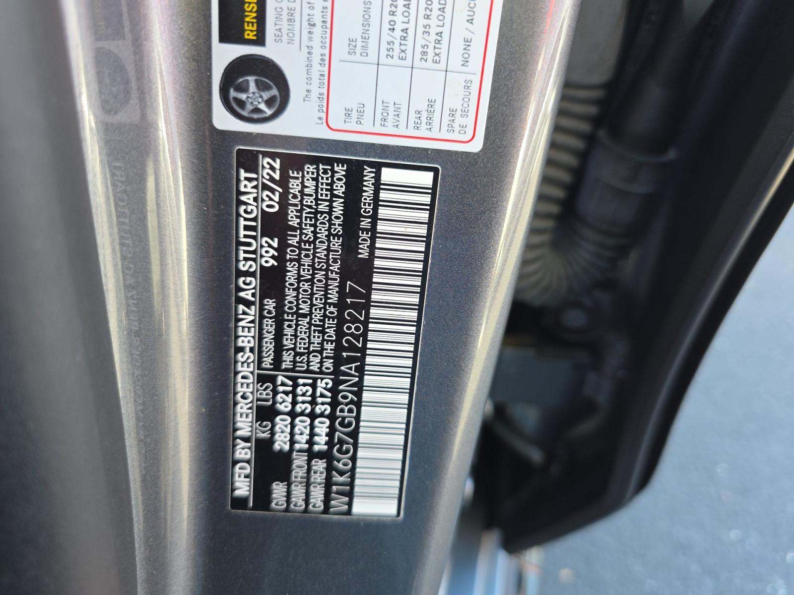 2022 Mercedes-Benz S-Class S 580 AWD