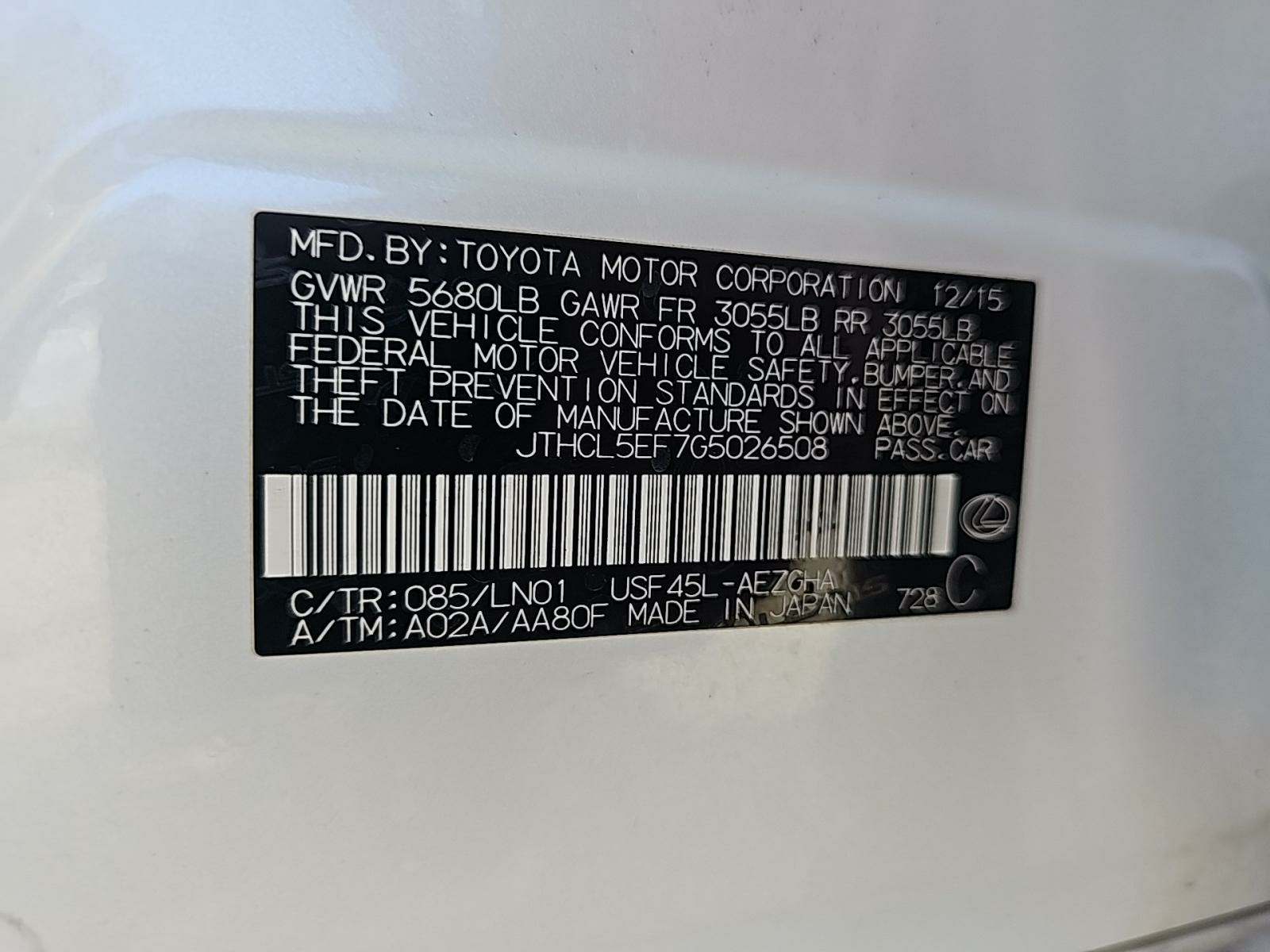 2016 Lexus LS LS 460 AWD