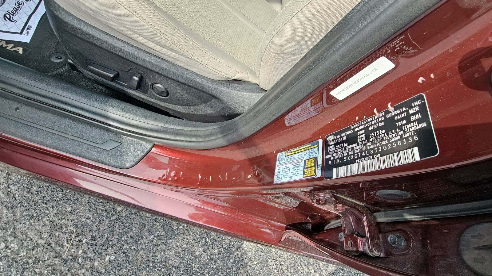 2018 Kia Optima LX FWD