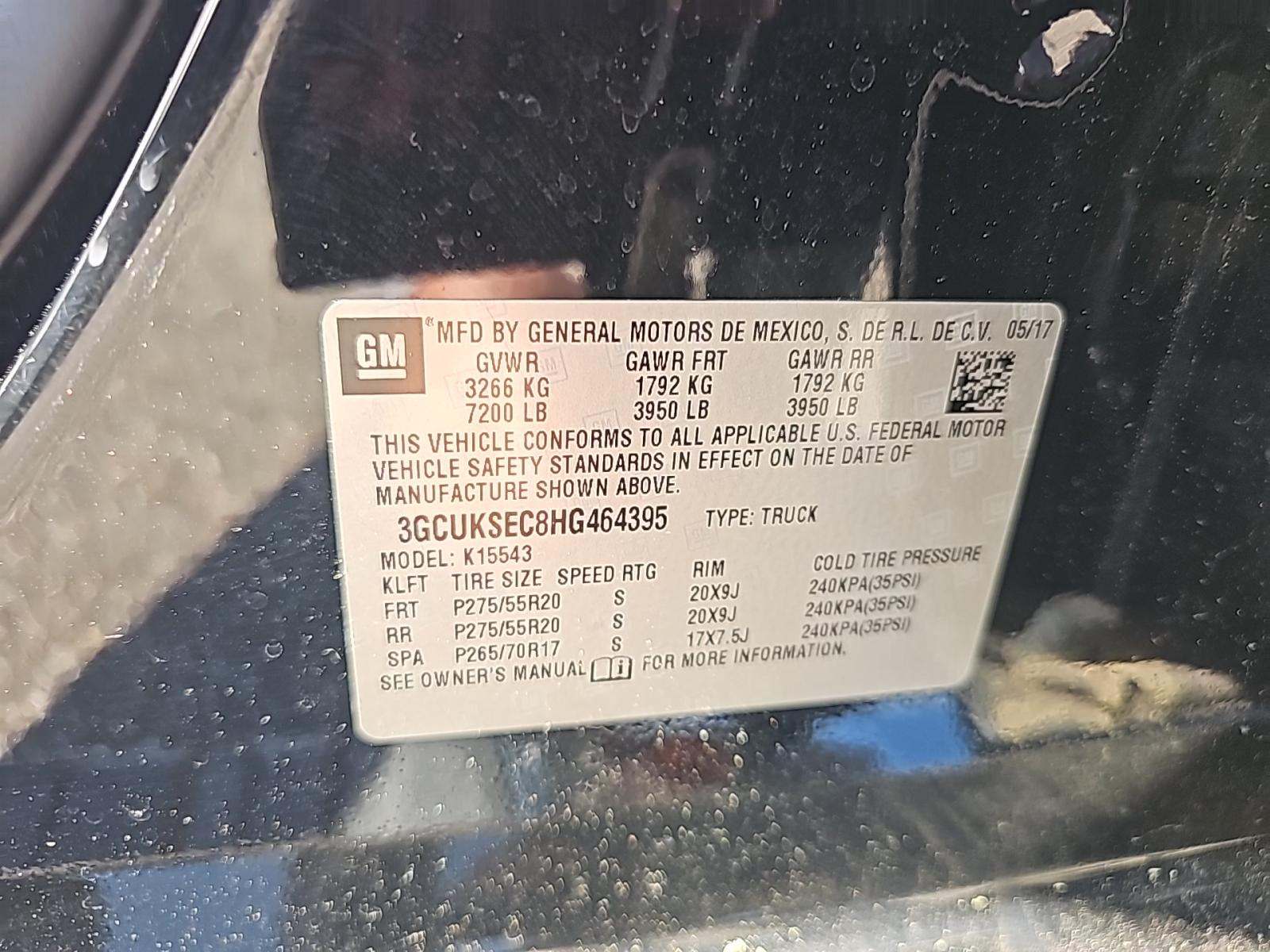 2017 Chevrolet Silverado 1500 LTZ AWD