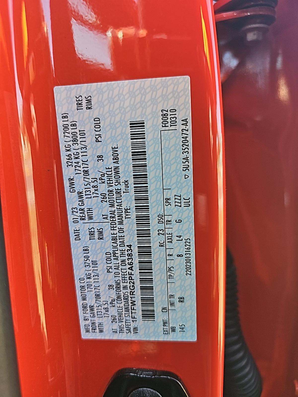 2023 Ford F-150 Raptor AWD