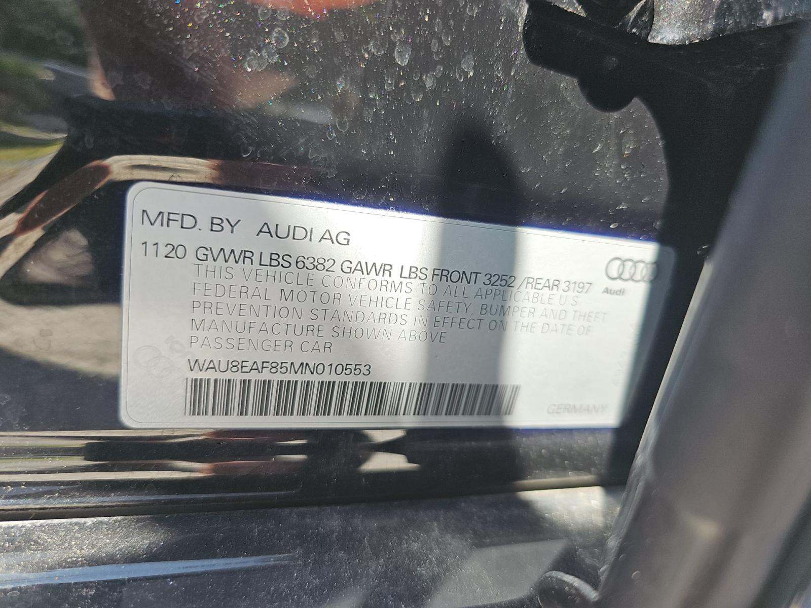 2021 Audi A8 Base AWD