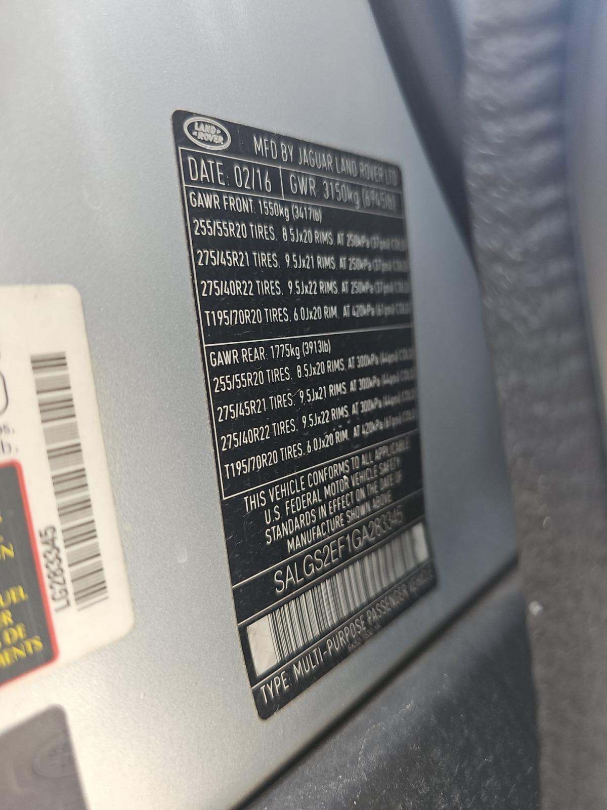 LAND ROVER RANGE ROVER - 1