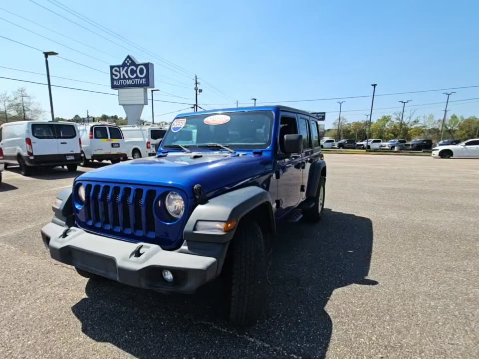2020 Jeep Wrangler Unlimited Sport S AWD