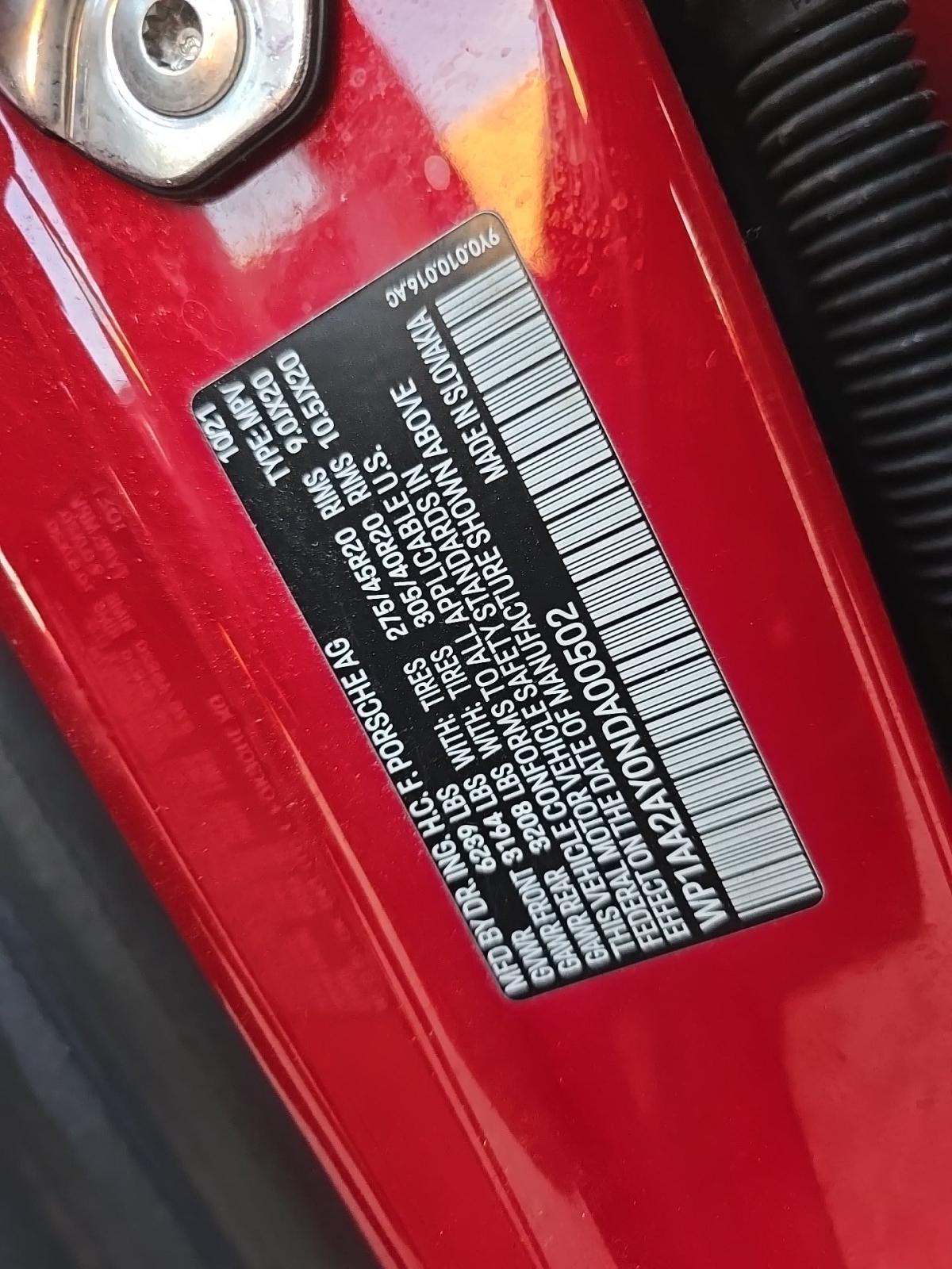 2022 Porsche Cayenne Base AWD