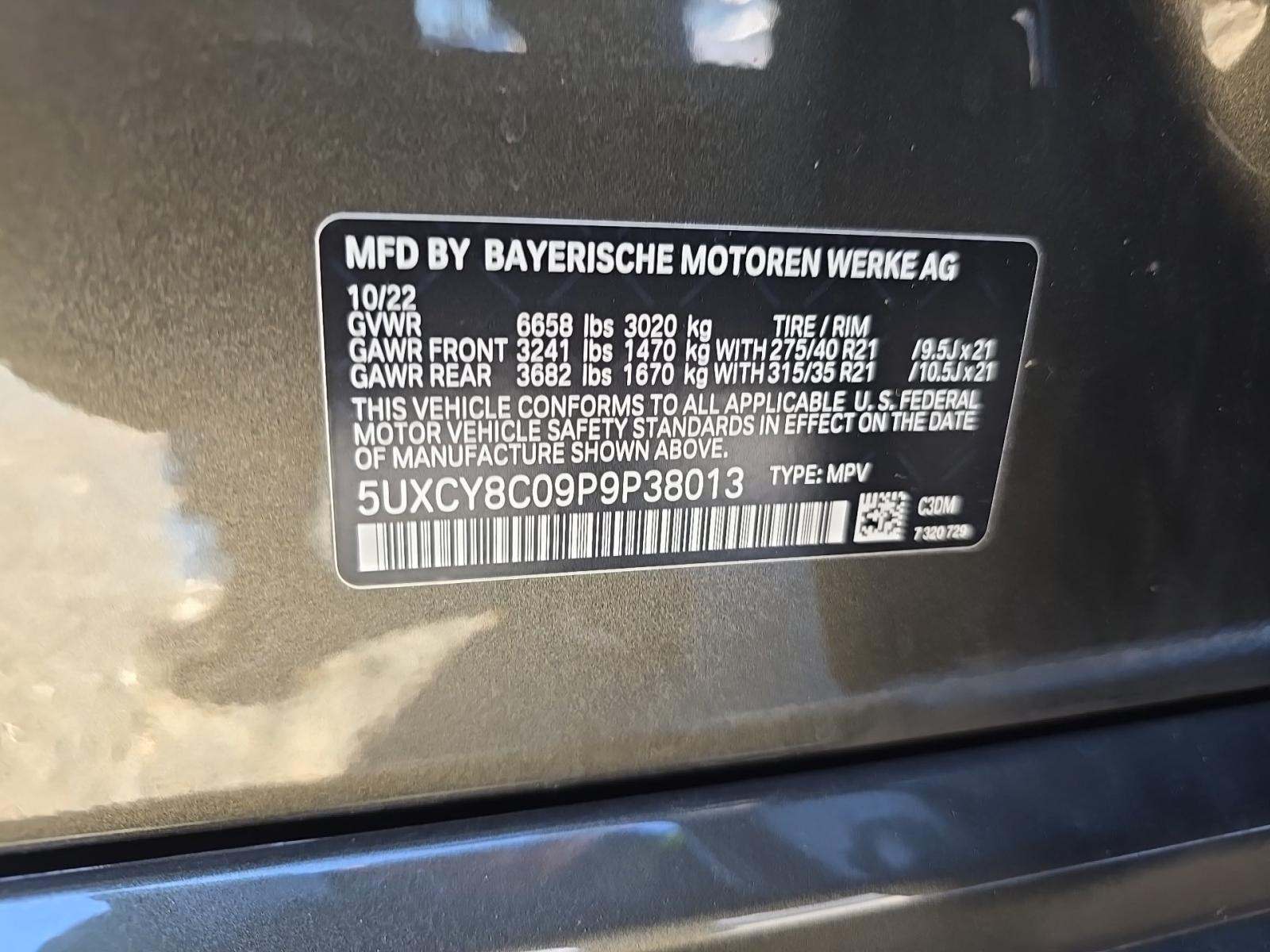 2023 BMW X6 M50i AWD