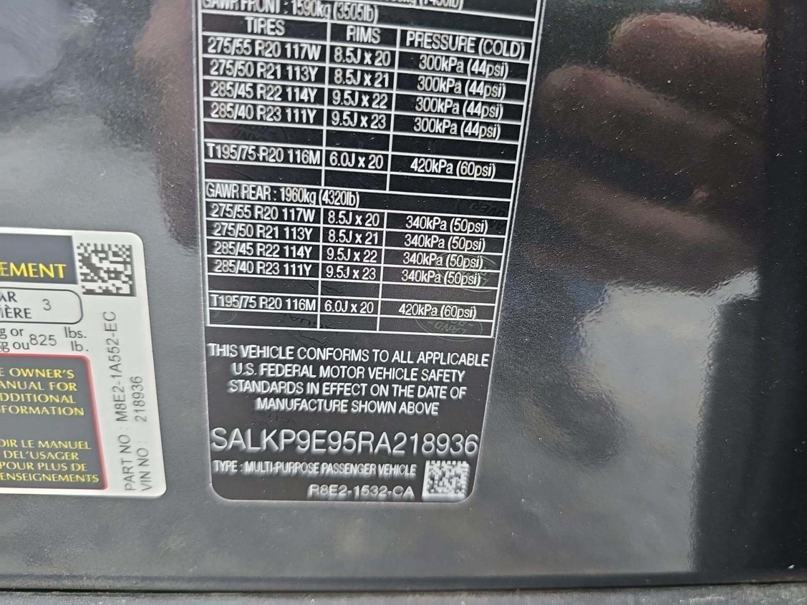 2024 Land Rover Range Rover SE AWD