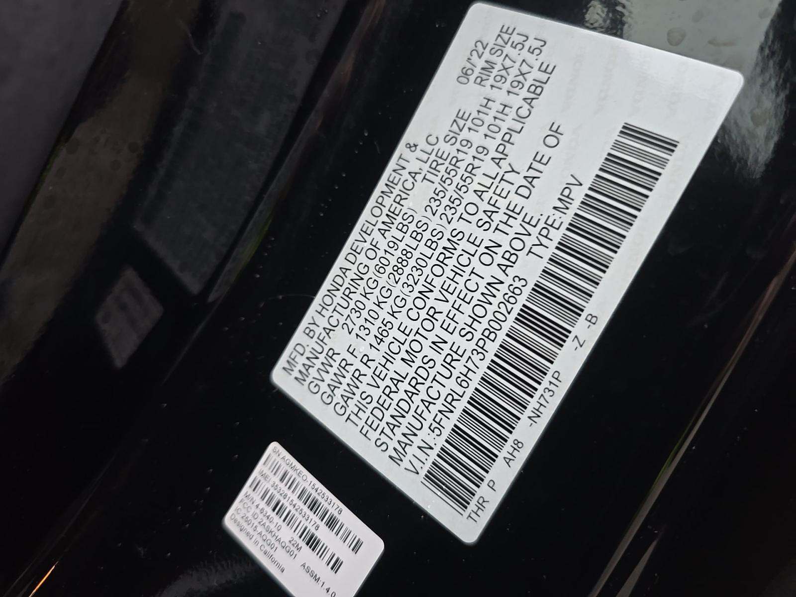 2023 Honda Odyssey Sport FWD