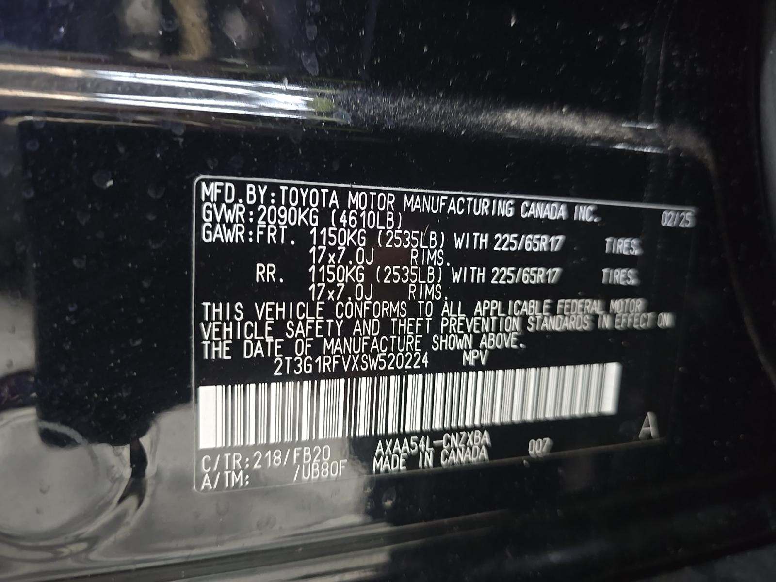 2025 Toyota RAV4 LE AWD