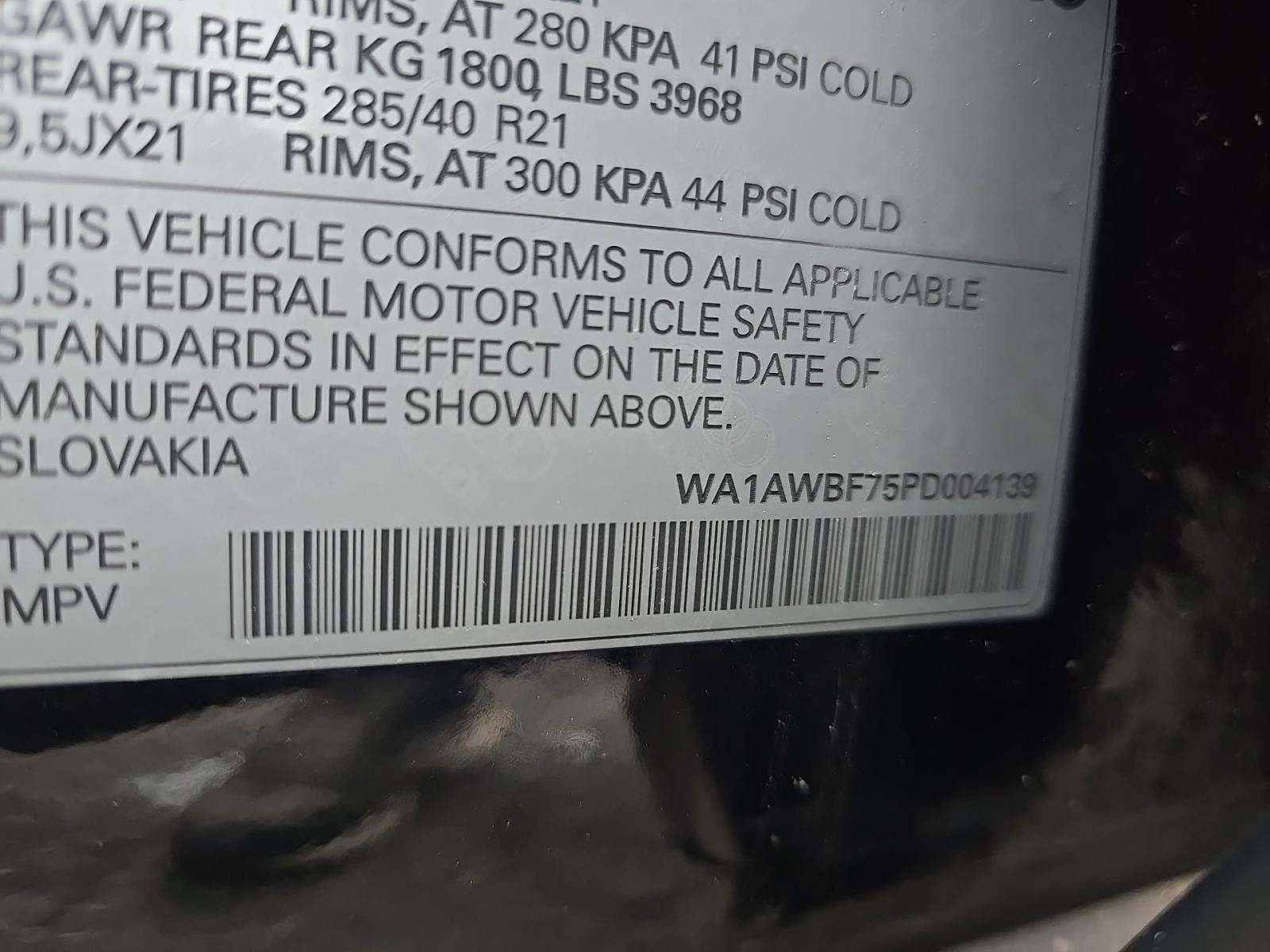 2023 Audi SQ7 Premium Plus AWD