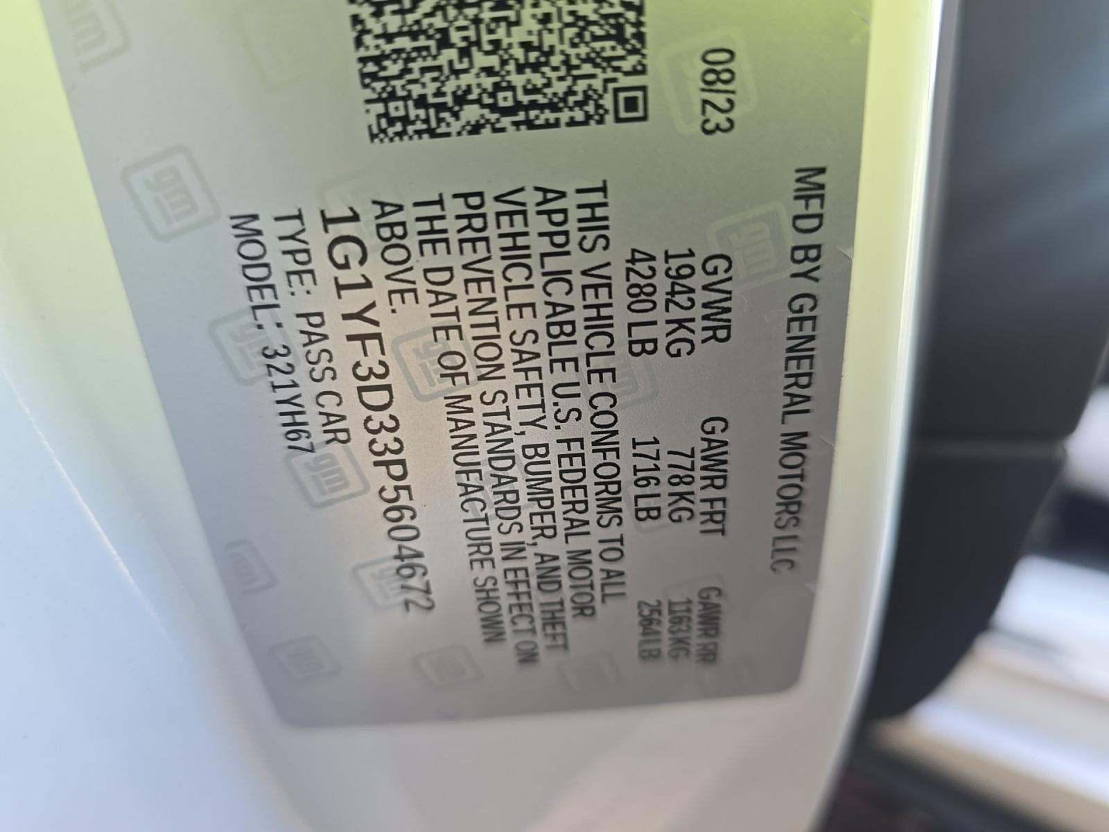 2023 Chevrolet Corvette Z06 RWD