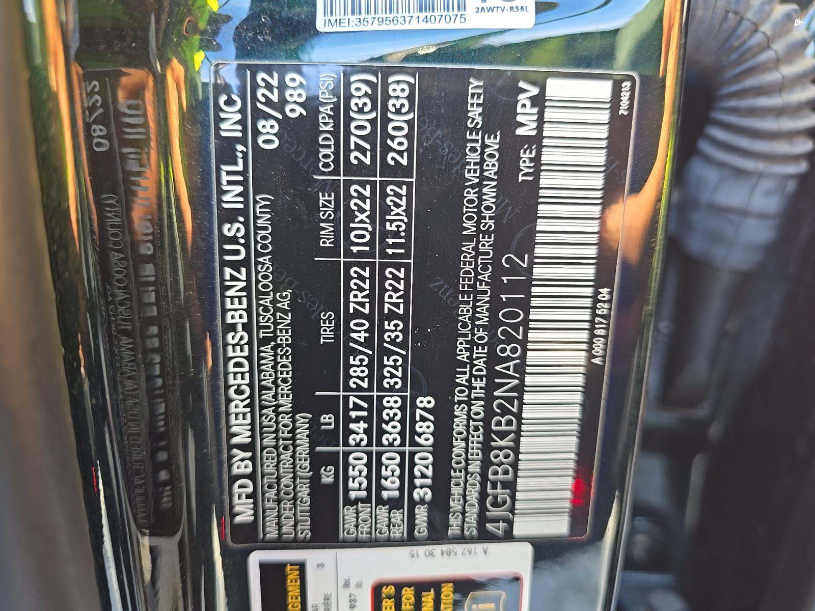 2022 Mercedes-Benz GLE AMG GLE 63 S AWD