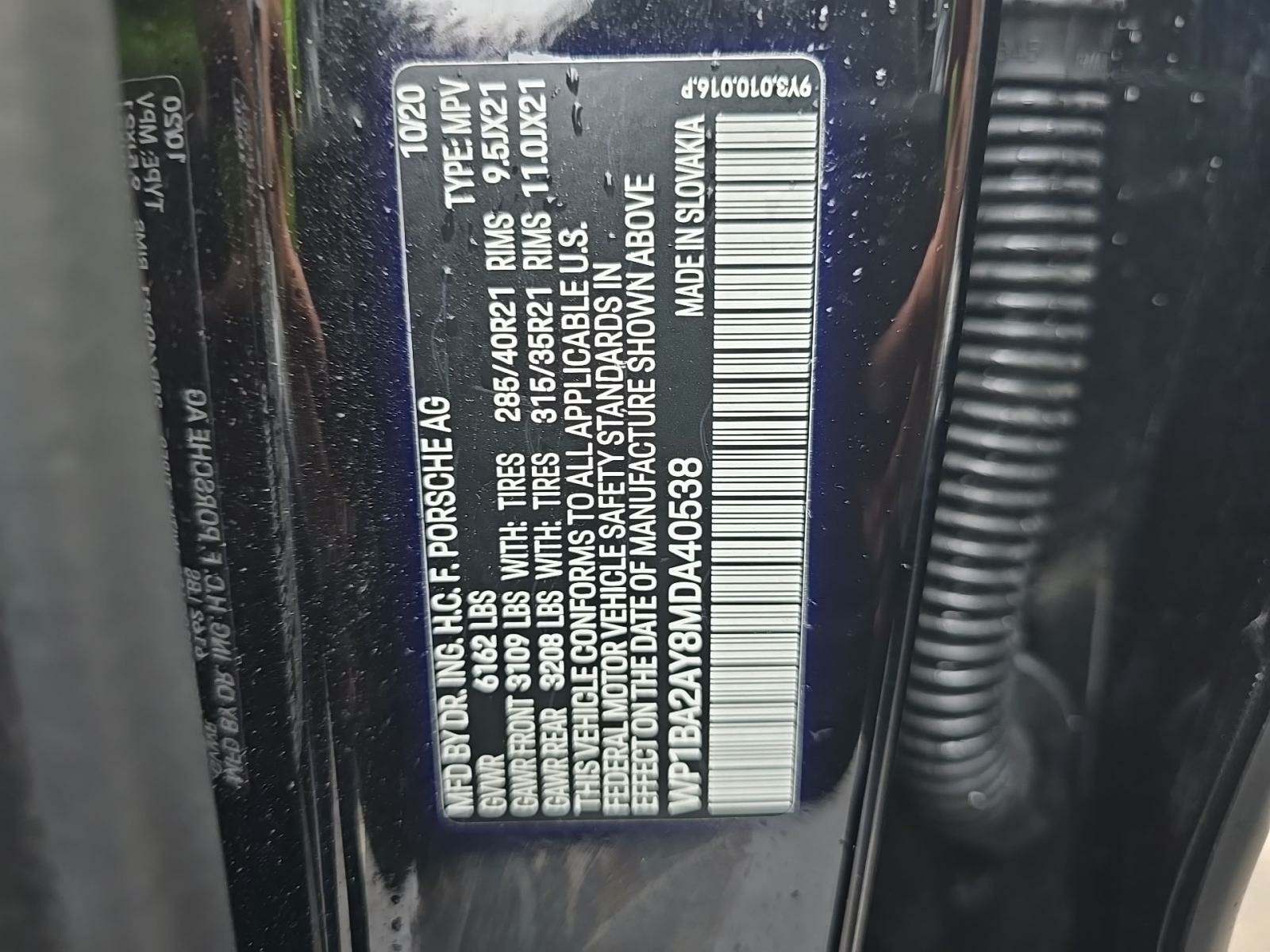 2021 Porsche Cayenne Base AWD