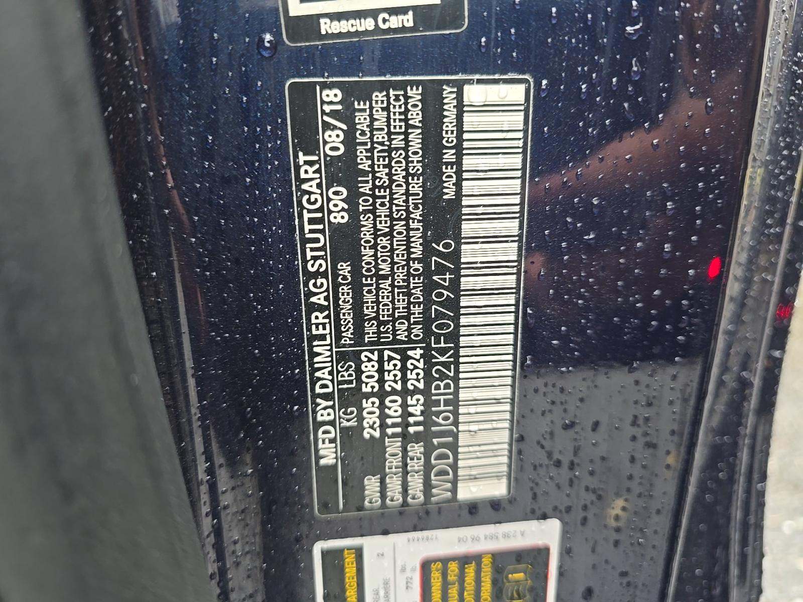 2019 Mercedes-Benz E-Class E 450 RWD