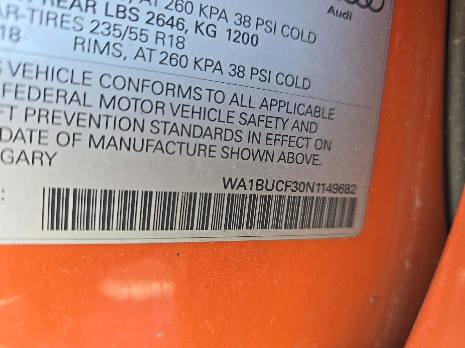 2022 Audi Q3 2.0T Premium Plus AWD